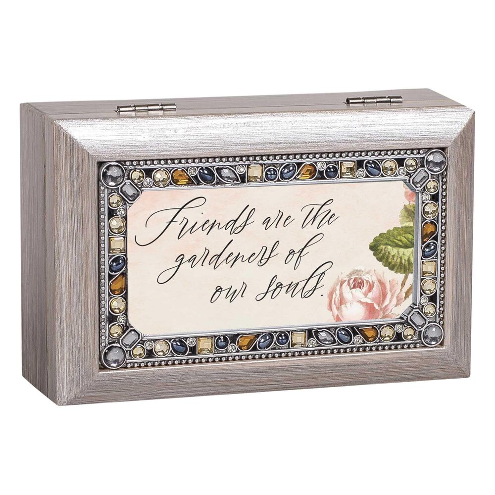9033 Musical Trinket Photo Jewelry Box Plays Tune Wind Beneath My Wings 4 x